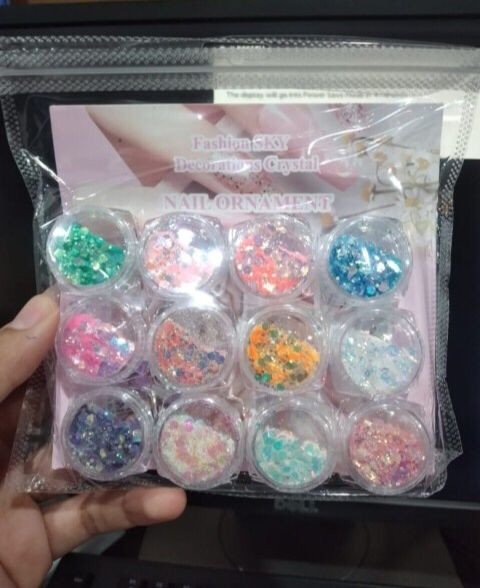 Glitter Nail Fashion Sky Decoration Cristal - NAMT-1213